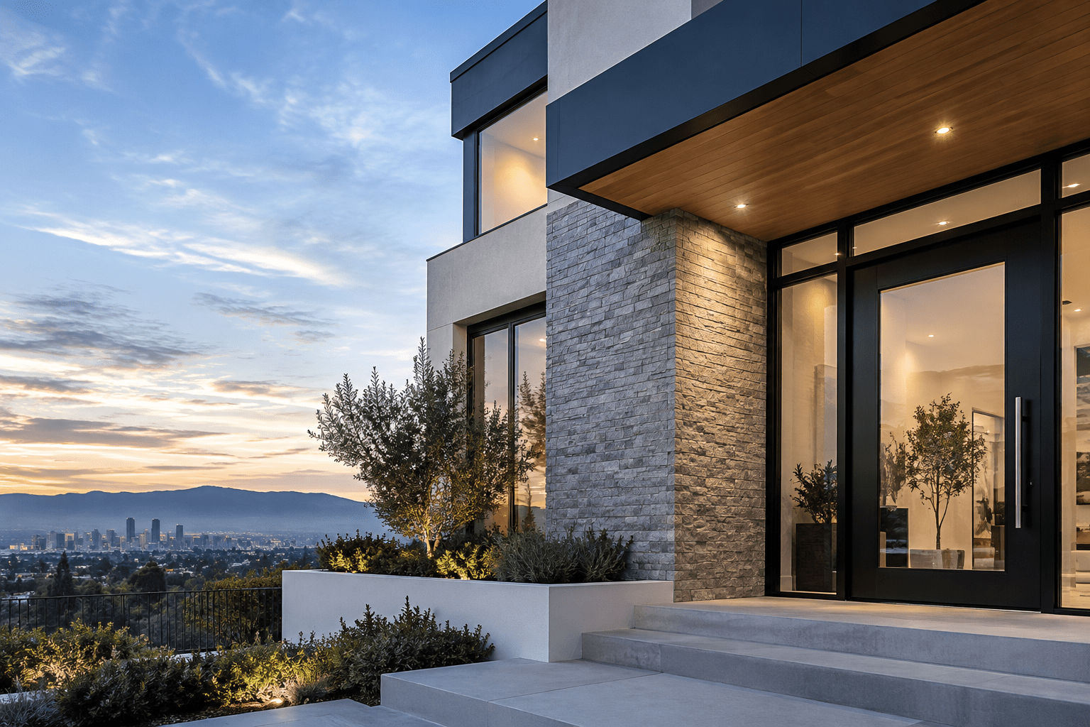 Modern residential architecture